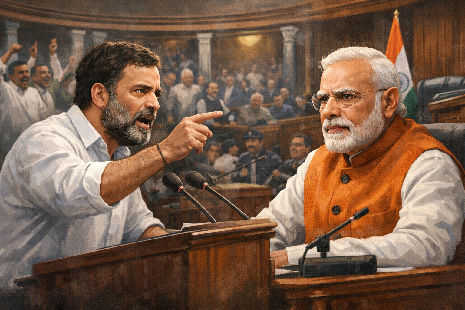 Rahul Gandhi vs Narendra Modi: India-US Trade Deal Sparks Political Storm in Parliament